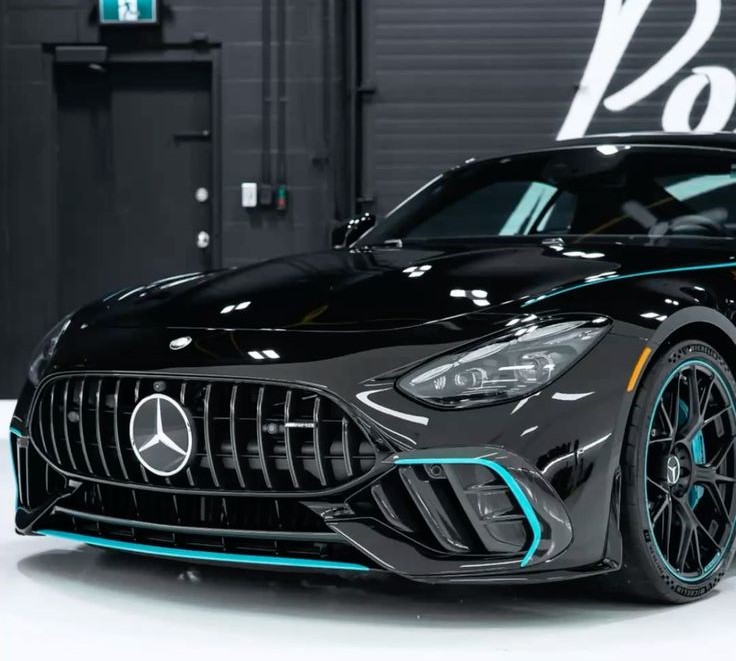 Elegant Mercedes-Benz luxury sedan showcasing German engineering excellence